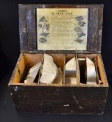 Early Garden Golf Game "Ardee" Bunker Golf c. 1920's in the makers original box and containing 8