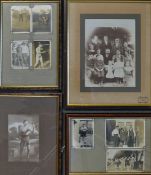 Mixed Boxing Photograph Selection of Private Scenes includes Harry Drake plus Family, Jack Hart,