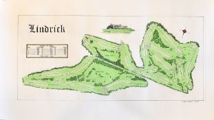 Lindrick Golf Club - part of the Windsor Handcrafted Collection "Classic Golf Courses" Publ'd 1997 -