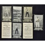 Ogden's Tab Cigarettes boxing cards c. 1900 - A & B Series General Interest to incl Jim Mace, 2x