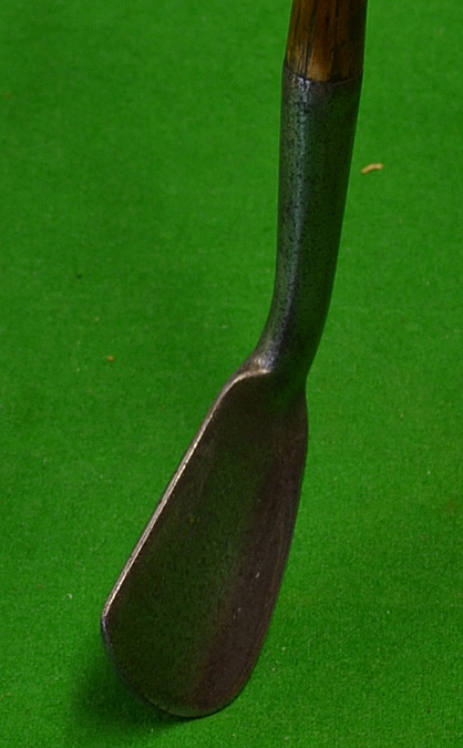 Rare Spalding mashie c.1913 with patent to surface face angles