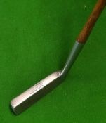 Rivers Zambra "The Scuffler" Pat approach putter - shallow stainless head with oval hosel and wide