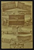 1938/1939 The Football League Jubilee Celebration match programme West Bromwich Albion v Aston Villa