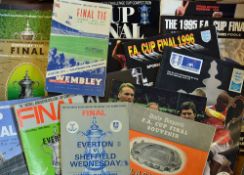 Collection of FA Cup Final Football Programmes mainly modern 1949 final noted, plus others from