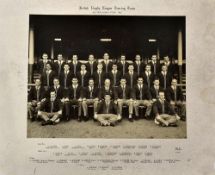 1962 British Rugby League Tour to Australia official team photograph - issued to Derek Turner (