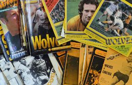 Assorted 1980s Football Programme Selection to include a good content of Wolverhampton Wanderers but