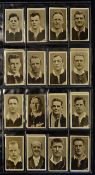 1924 New Zealand All Blacks rugby real photograph cigarette cards - part set issued by R & J Hill