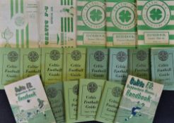 Celtic Handbooks 1957 onwards to include supporters association issues 1957/8, 1958/9, 1961/2 to