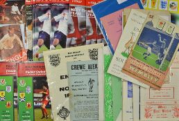 Assorted Selection of Amateur international football programmes to include England 1952 v