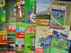 1951 Onwards FA Cup Football Programme Selection includes 51, 52, 59,60, 62, 66, 68, 73, 77, 78,