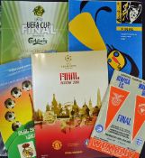 European Cup Final Football Programmes to include 1968 Benfica v Manchester United, 1981 Real Madrid