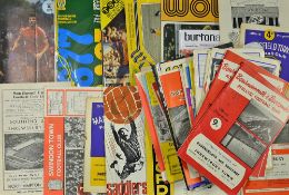 Collection of Shrewsbury Town away programmes from 1960 onwards and a good content of 1960s with