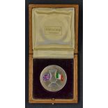 1972 Anglo-Italiano Competition Football Medal stamped 935 to the front, depicts the British and