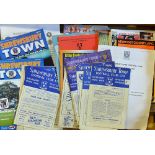 Collection of Shrewsbury Town home programmes from 1957 onwards, 1960's also noted with a mainly