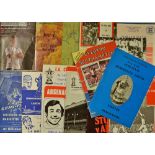 Selection of FA cup semi-final match programmes to include 1949 Portsmouth v Leicester City, 1962