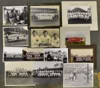 Interesting collection of 1970/1980's rugby team photographs to incl 1982 England (v Wales), 1978