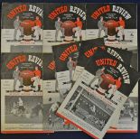 1951/1952 Championship season for Manchester United home match programmes to include