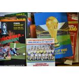 Collection of World Cup/European Cup Football Programmes plus publications to include 1966 World Cup