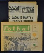 1966/1967 Petrolul Ploesti v Liverpool replay in Brussels, Belgian newspaper 'L'Equipe' dated 19