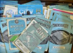 Collection of Manchester City football programmes mainly 1960's homes, but also good content of