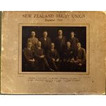 1924 Official New Zealand Rugby Union Executive Photograph - official large photograph of the