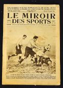 Rare 1925 French article on the New Zealand All Blacks Rugby Team - Le Miroir des Sports, January