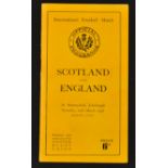 1948 Scotland v England rugby programme-played at Murrayfield 20th March 4 page programme with