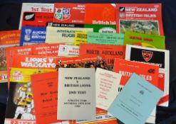 1983 British Lions rugby tour to New Zealand complete collection of programmes, plus rare media