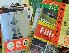 Collection of FA Cup Final programmes 1965 (with signatures) to include 1971 onwards to 2006, not