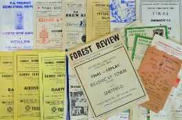 Collection of 1960 Onwards Non-League Football Programmes to include West Stanley v Middlesbrough,