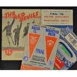 Selection of Football Programmes to include 1958 Bolton Wanderers v Manchester United, 1968