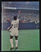 1977 Cosmos v Santos Football Programme Pele's last game date 1st October Giants Stadium New Year in