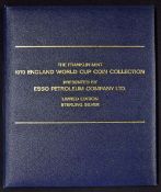 1970 England World Cup Coin Collection by The Franklin Mint a limited edition of thirty in