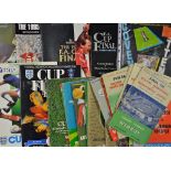 Selection of FA cup final football programmes to include 1958, 1960, 1963, 1964, 1965, 1966, 1967,