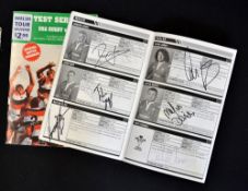 2x USA Rugby v Wales signed rugby test match programmes - to include' 97 played at San Francisco and
