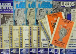 1960s Leeds United Football Programmes good content of European fixtures v Ferencvaros, Standard
