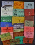 Collection of season tickets/member season cards for the following clubs Liverpool 1967/1968 to