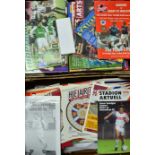 Comprehensive collection of Hearts football programmes to include homes and aways, good content of