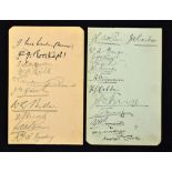 Rare 1906 South Africa rugby team autographs - from the first ever rugby tour to the U.K/ northern