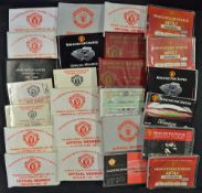 Collection of Manchester Utd season ticket/member season cards from 1987/1988 to 1999/2000,