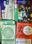 Collection of Scottish Football Programmes to include Cup Semi-finals 1961 onwards various Cup
