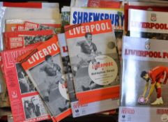 Comprehensive collection of Liverpool homes from early 1960's onwards also includes many aways