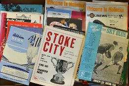 Selection of Manchester United away programmes with good content 1960s onwards to include 1962/63