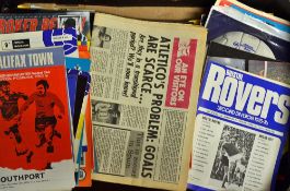 Assorted Selection of football programmes 1970s onwards includes a good mix of 1980s, 1990s and