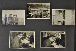 Well Captioned Luftwaffe Radio Operator photograph album consisting of all original, shots at work