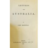 Australia - Letters From Australia by John Martineau. 1869. An interesting 206 page book detailing