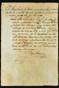 Cuba - 1872 Child Slavery Manuscript - content regarding Brookes an American slave trader from New