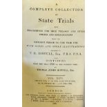 1819 Complete Collection of State Trials Book by T.B. Howell, with 1867 William Duke of Bedford