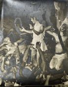 Gelatin Silver Photographs possibly of a Cuban Slavery Scene c.1940s two large photographs with '