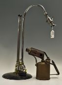Winston Churchill Chartwell - A 1st type R.B Bests 'Bestlite' desk lamp in chrome, blackened steel